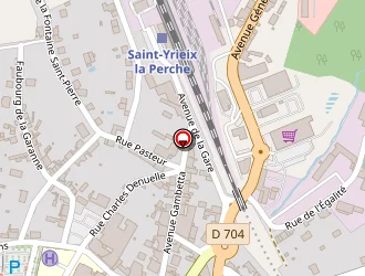 Carte de Delcroix Jacques à Saint-yrieix-la-perche