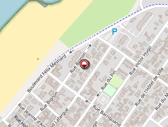 Carte de Cinéma Océanic à Soulac-sur-mer