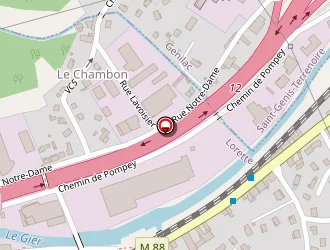 Carte de Bcrh à Lorette