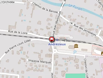 Carte de Les Iris à Andrézieux-bouthéon