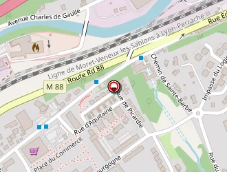 Carte de Cela Mickaël à Rive-de-gier