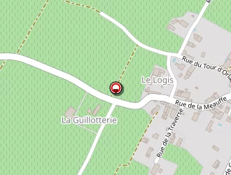 Carte de Château Le Gibeau à Marignac