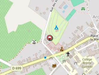 Carte de Salle De Danse à Archiac