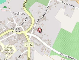 Carte de Le Panier Fleuri Puaud Patrick à Archiac