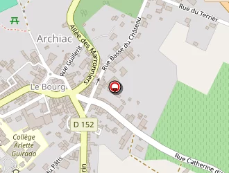 Carte de Mairie à Archiac
