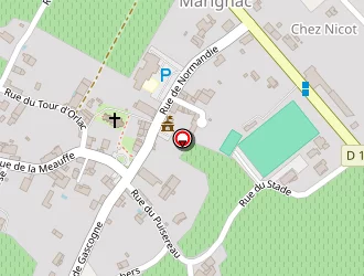 Carte de Agence Postale à Marignac