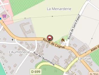 Carte de Prévost à Archiac