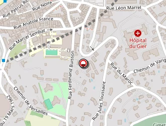 Carte de Le Fournil à Rive-de-gier