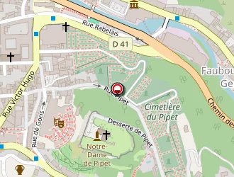 Carte de Parking Saint Marcel à Vienne