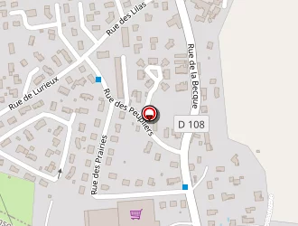 Carte de Garage Rochette à Bonson