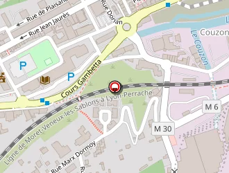 Carte de Cimetière (conciergerie) à Rive-de-gier