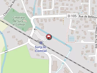 Carte de Menuiserie Mazenod Pascal à Sury-le-comtal