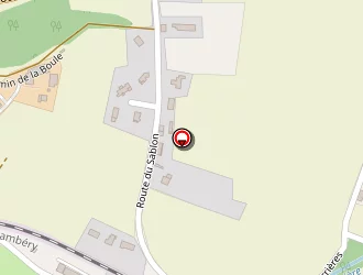 Carte de La Poste à Pressins