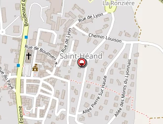 Carte de La Poste à Saint-héand