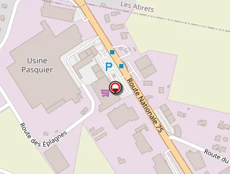 Carte de Centre Lavage Poids Lourds à Charancieu