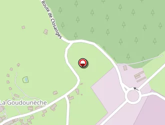 Carte de Stade Municipal à Ussel