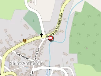 Carte de Bony Allison à Saint-anthème