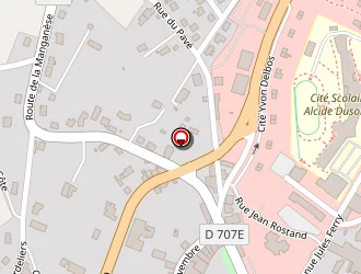 Carte de Institut Alizé à Nontron