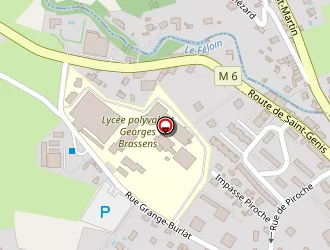 Carte de Brun Philippe à Rive-de-gier