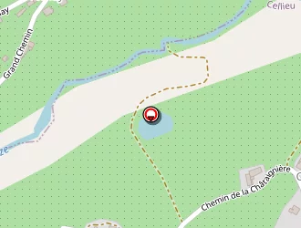 Carte de Monteiller Coiffure à Cellieu