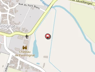 Carte de Tm à Parentignat