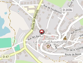 Carte de Office Touris Sancy Artense à Tour-d'auvergne (la)