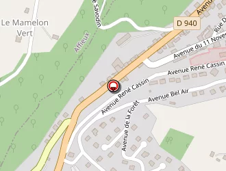 Carte de Taguet à Treignac