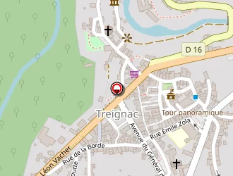 Carte de Benezet Guy à Treignac