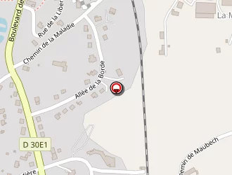 Carte de Mallarini Scieries à Meymac