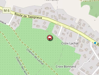 Carte de Col François à Genilac