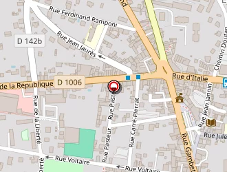 Carte de Le Boxer à Abrets (les)