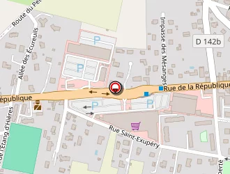 Carte de Bricorama à Abrets (les)