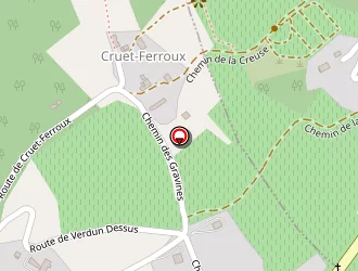 Carte de Seado à Cruet