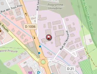 Carte de Alp'evolution à Saint-jeoire-prieuré