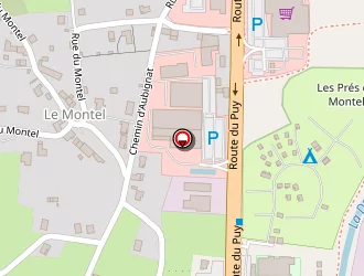 Carte de Aldi Marché à Ambert