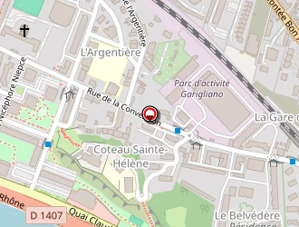 Carte de Progimmo Rhône Alpes à Vienne