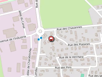 Carte de Complexe Polyvalent Communal à Saint-cyprien