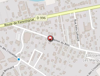 Carte de Gréta Val D'allier (centre De Formation Continue) à Issoire