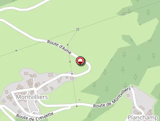 Carte de Colle Audrey à Aime