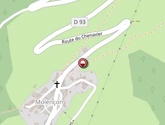 Carte de Gaudinot Richard à Léchère (la)