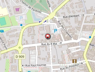 Carte de Ecole Primaire De Barrière à Issoire