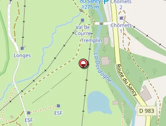 Carte de Le Puy Ferrand à Mont-dore