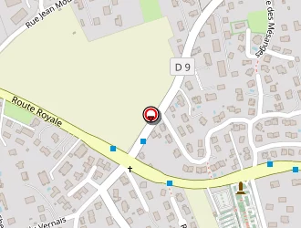 Carte de Avenas à Challes-les-eaux