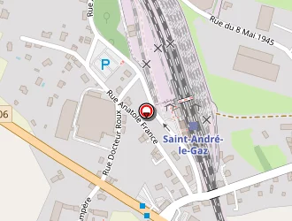 Carte de Le Terminus à Saint-andré-le-gaz