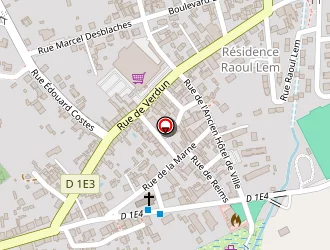 Carte de L'oasis à Verdon-sur-mer (le)