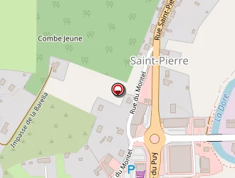 Carte de Pharmacie Chareyre Barreau à Ambert