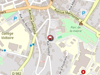 Carte de Dallet (selarl) à Ussel