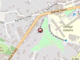 Carte de Scia De L'odine à Ussel