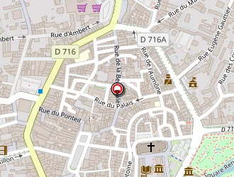 Carte de Isafrance à Issoire