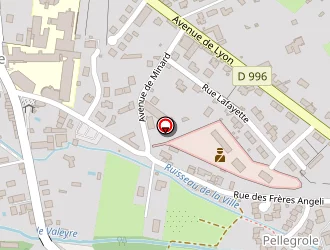 Carte de Gendarmerie Nationale à Ambert